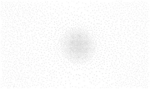 Gray Rounded Dense Particle Cloud Vector Background Stock Illustration