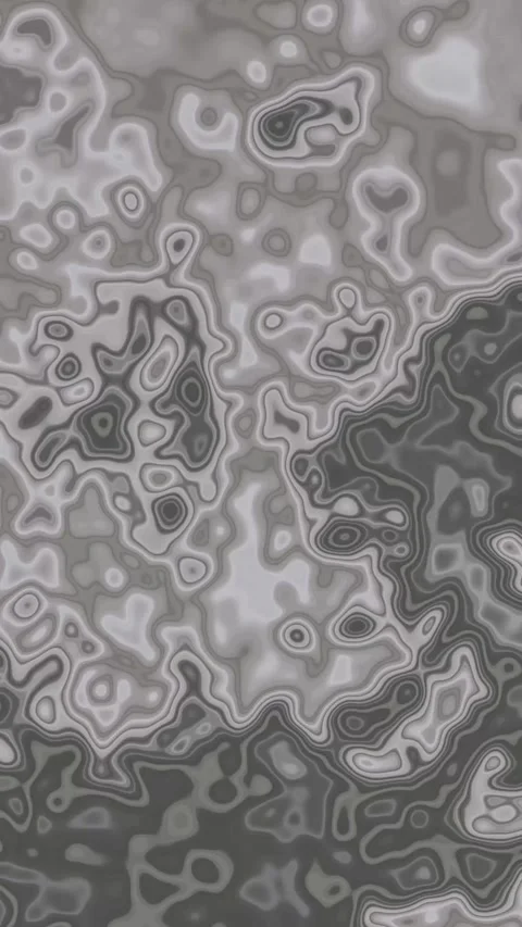 Gray scale marble with flowing organic patterns background. Gray scale marb.. Stock Footage 344840847
