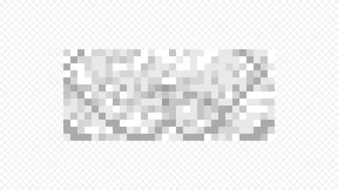 Gray Scattered Jagged Pixel Texture Panel Vector Stock Illustration