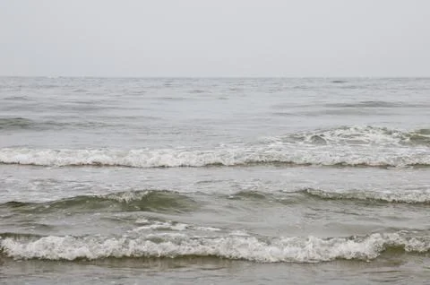 Gray sea Stock Photos