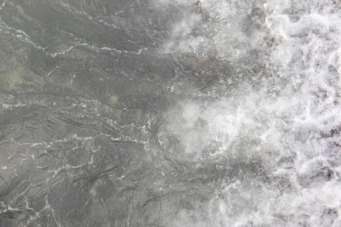 Gray sea surface, top view Stock Photos