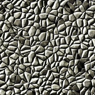 Gray seamless stone texture Stock Illustration