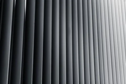 Gray shade gradient stripes windows line pattern abstract for background. Stock Photos
