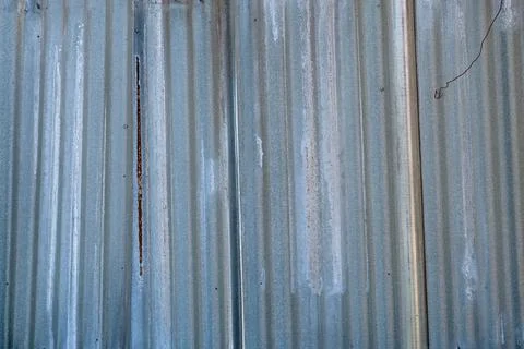 Gray sheets of tin. Gray background with rust and iron Stock-Fotos