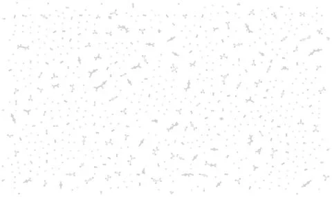 Gray Short Irregular Particle Chains Vector Background Stock Illustration