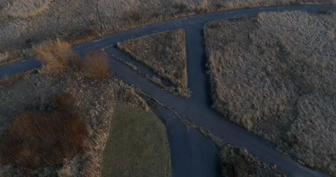 Gray Silesia from drone Video stock 123403378