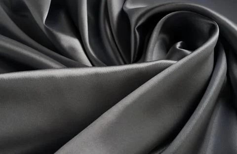 Gray silk texture Stock Photos