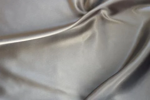 Gray silk texture Stock Photos