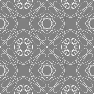 Gray simple vintage geometric background Stock-Illustration
