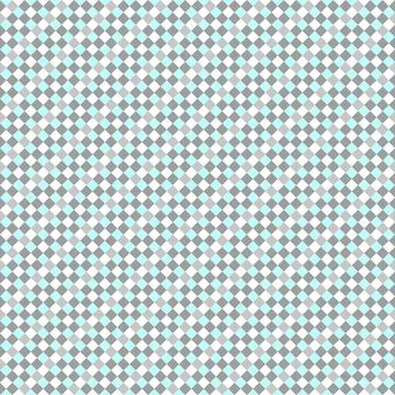 Gray Sky Blue White Seamless Small Diagonal French Checkered Pattern. Little  Stock Illustration
