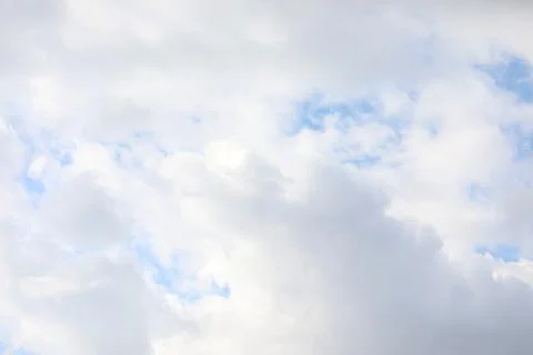 The gray sky draws the clouds into the rain Stock Photos