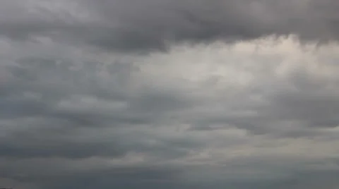 Gray sky overcast darkening Stock Footage 45635199
