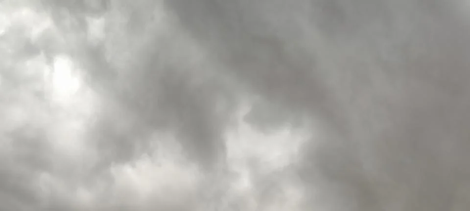 Gray sky white clouds background nature air atmosphere weather autumn Stock Photos