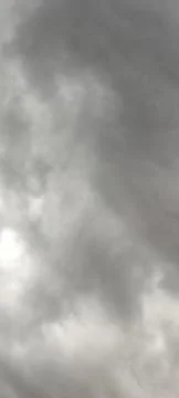 Gray sky white clouds background nature air atmosphere weather autumn Stock Photos