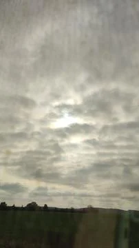 Gray sky white clouds background nature air atmosphere weather autumn Stock Photos