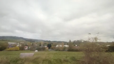 Gray sky white clouds background nature air atmosphere weather autumn Stock Photos