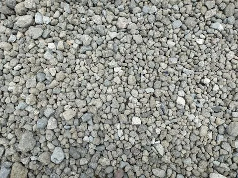 Gray small rock ground texture Stock Photos