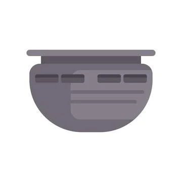 Gray smoke detector hanging on ceiling detecting fire Stock Illustration