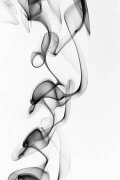 Gray smoke Stock Photos