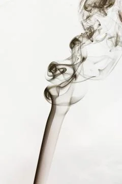 Gray smoke Stock Photos
