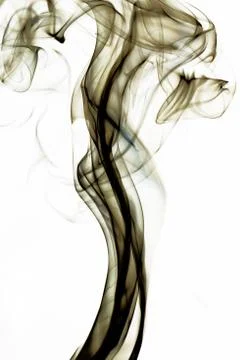 Gray smoke Stock Photos