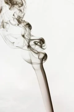 Gray smoke Stock Photos