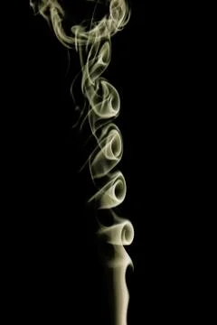 Gray smoke Stock Photos