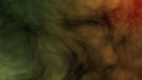 Gray smoke in slow motion, cloud textured slowly moving smoke background Stock Footage 296056454