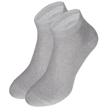 Gray socks isolated Stock Photos