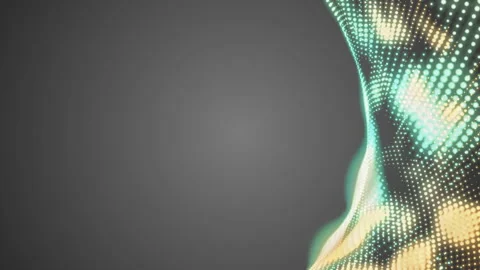 Gray space. neon sign. pleasant organic movements. energy field. fields of Stock Footage 86796372