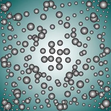 Gray spheres gray spheres, vector art illustration Copyright: xZoonar.com/... Stock Photos