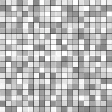 Gray square pattern. Seamless vector Stockillustratie