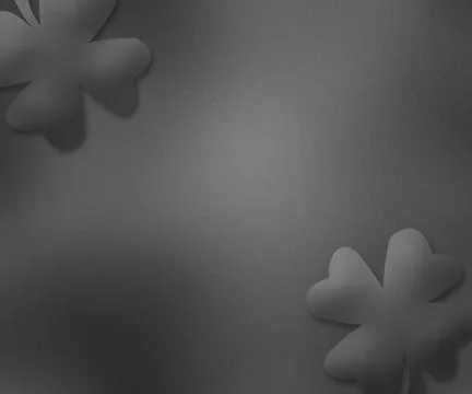 Gray st. patrick's day simple background Stock Illustration