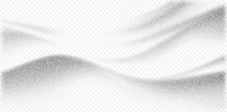 Gray Stippled Flowing Parallel Bands on Checkerboard Vector Stock Illustration