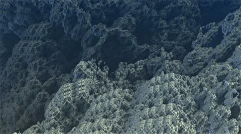 Gray stone complex structures n1254 Stock Footage 21821971