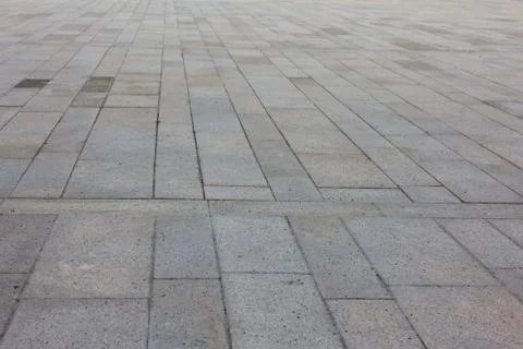 Gray stone plazza Stock Photos