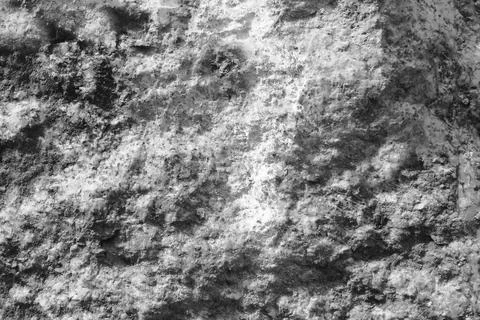 Gray stone with rough texture. Stock Photos