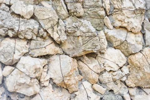 Gray stone texture granite background, closeup top view Foto stock