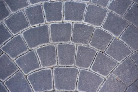 Gray stone walkway close up Stock Photos