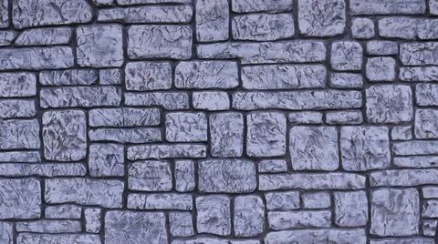 Gray stone wall background with abstract pattern Stock Photos