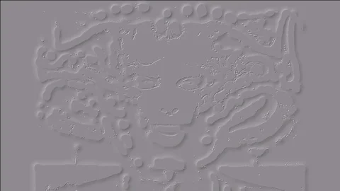 Gray Stone Wall Background Stock Footage 83460277