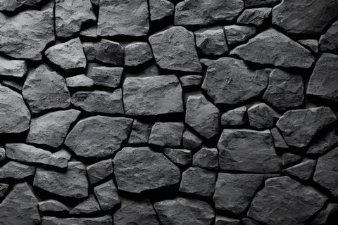 Gray stone wall background or wallpaper Illustrazione stock