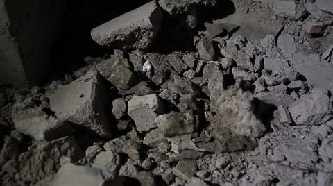 Gray stones 2 Stock Footage 44112916