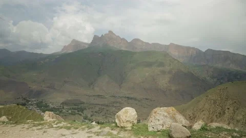 Gray stones in the mountains Stock Footage 232102113