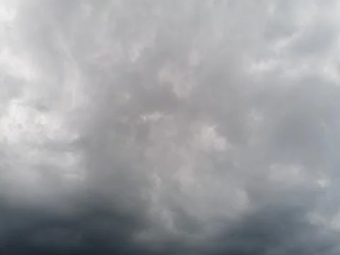 Gray storm clouds gathering before the rain starts Stock Photos