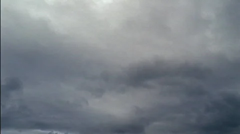 Gray Storm Clouds HD Vidéo 522918