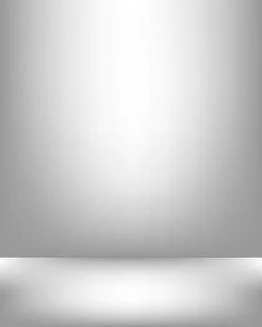 Gray studio backdrop Interior Stock Illustration