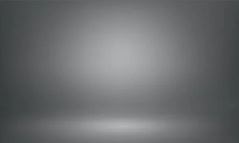 Gray studio background backdrop spotlight lightbox Illustrazione stock