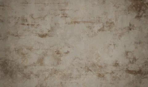 A gray surface with brown patches and a darker border at the top Stock Photos