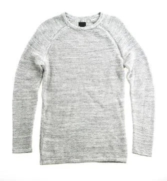 Gray sweater Stock Photos